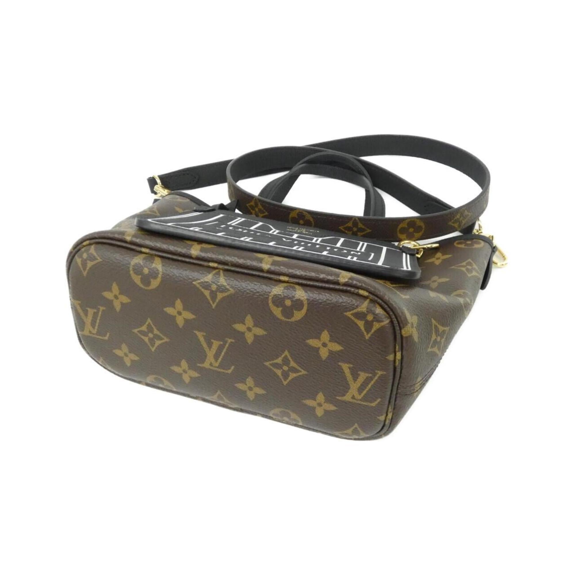 Louis Vuitton Black Marron Monogram Monogram Leather Handbag