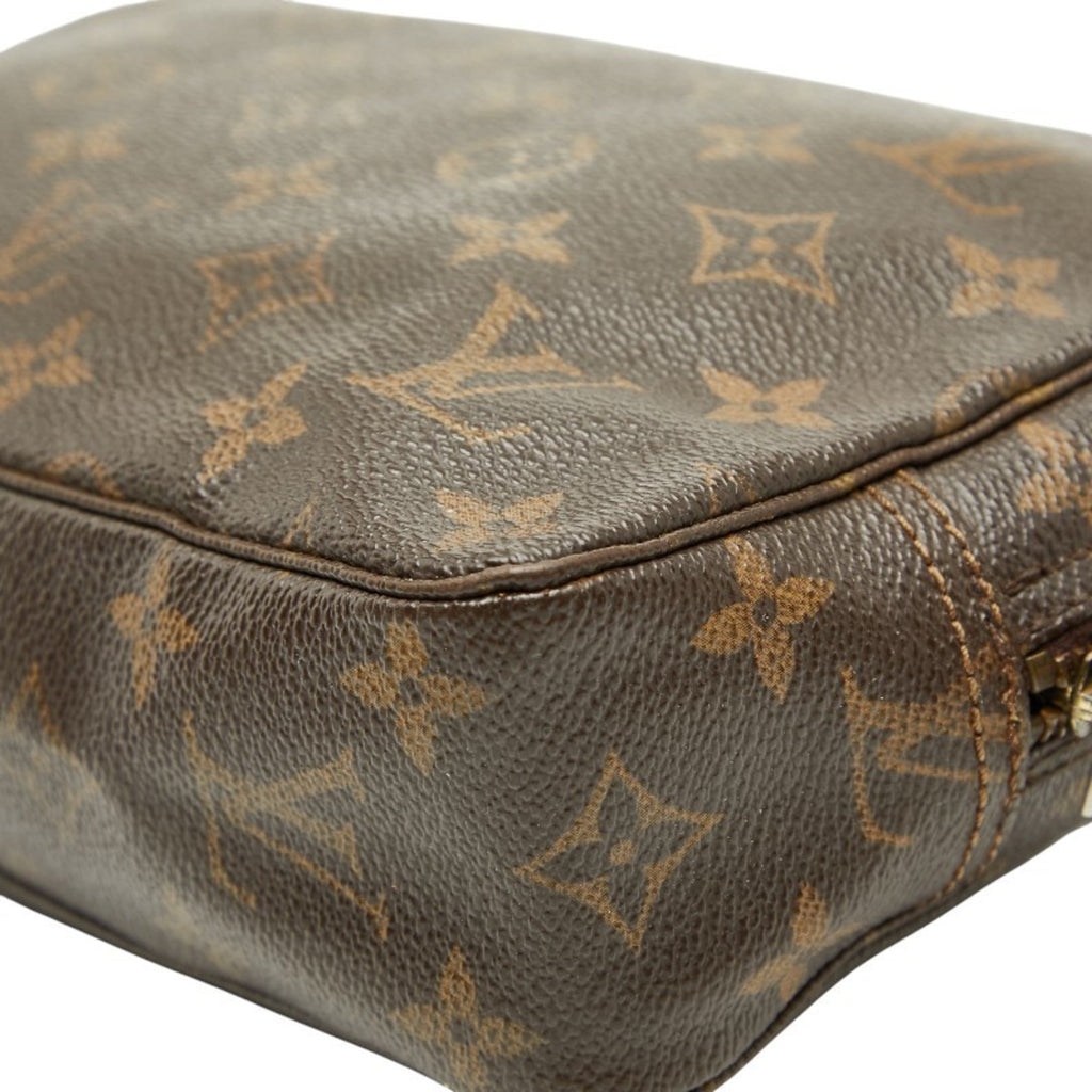 Louis Vuitton Monogram Brown Pvc Leather Pouch
