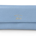 Gucci Blue Leather Long Wallet (Bi-Fold) (Pre-Owned)