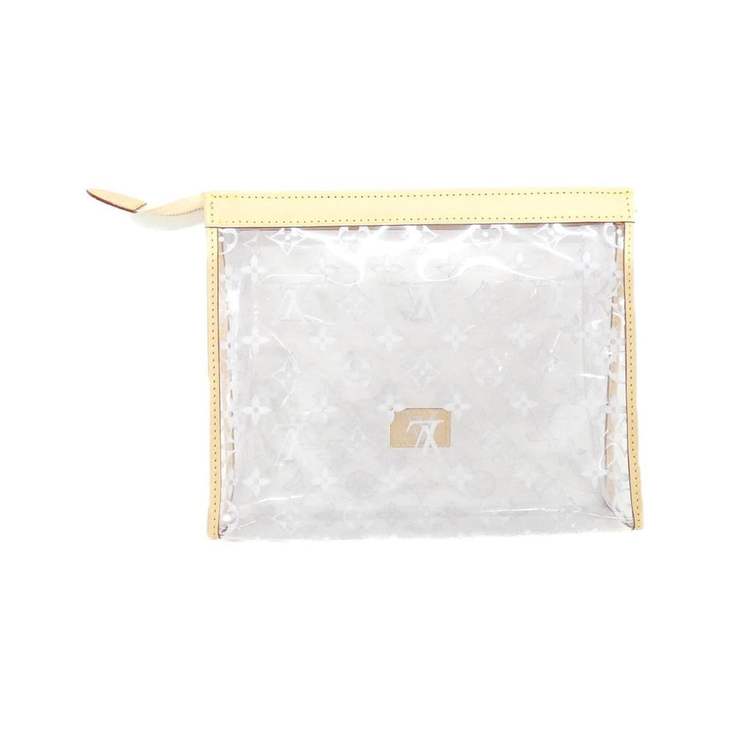 Louis Vuitton Gold Natural Polyester Pouch