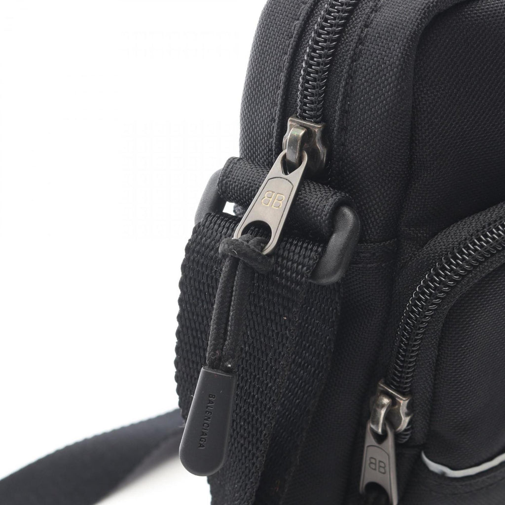Balenciaga Black Nylon Handbag Shoulder