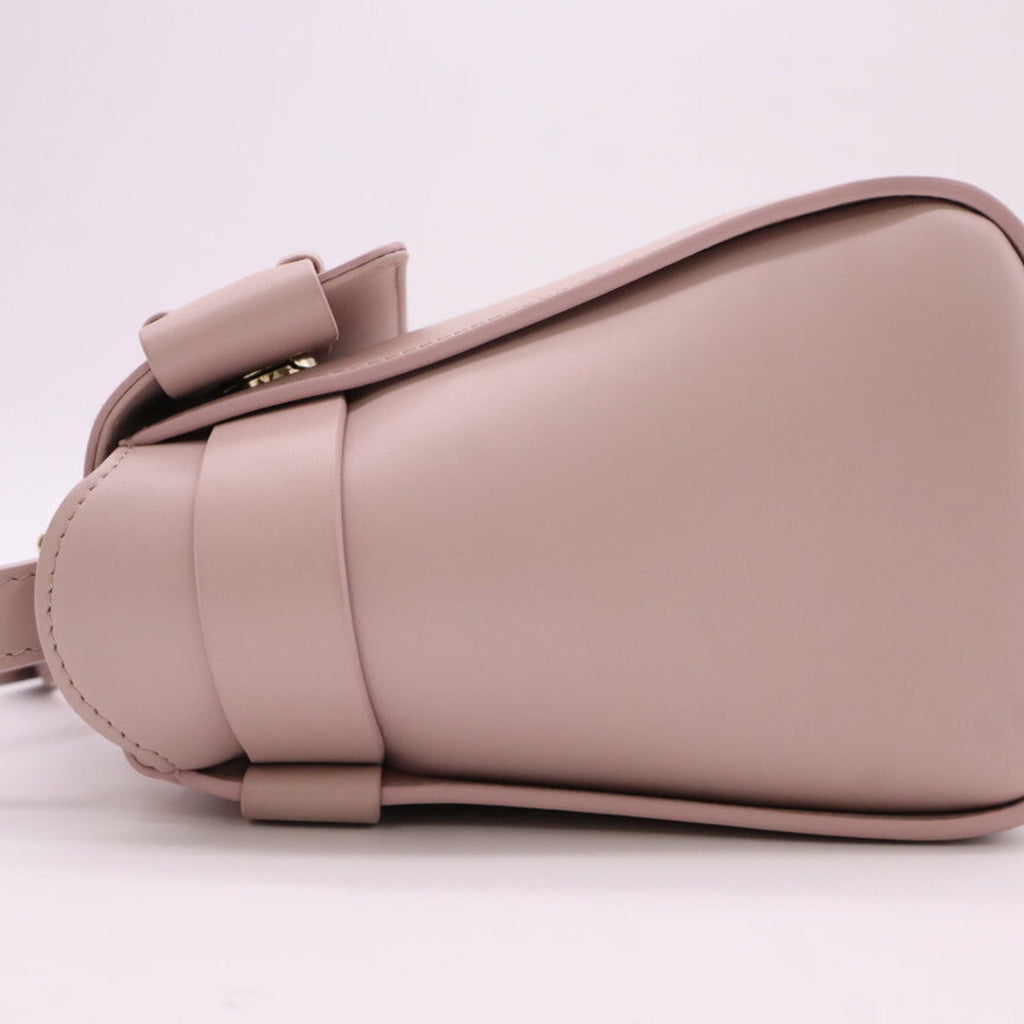 Chloé Pink Beige Leather Shoulder Bag (Pre-Owned)