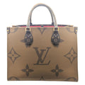 Louis Vuitton Brown Monogram Monogram Reverse Monogram Reverse Monogram Handbag Shoulder Bag Tote Bag