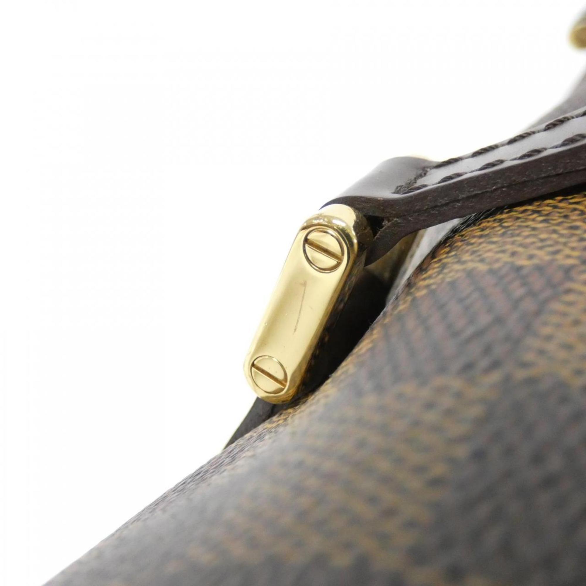 Louis Vuitton Ebene Coated Canvas Handbag