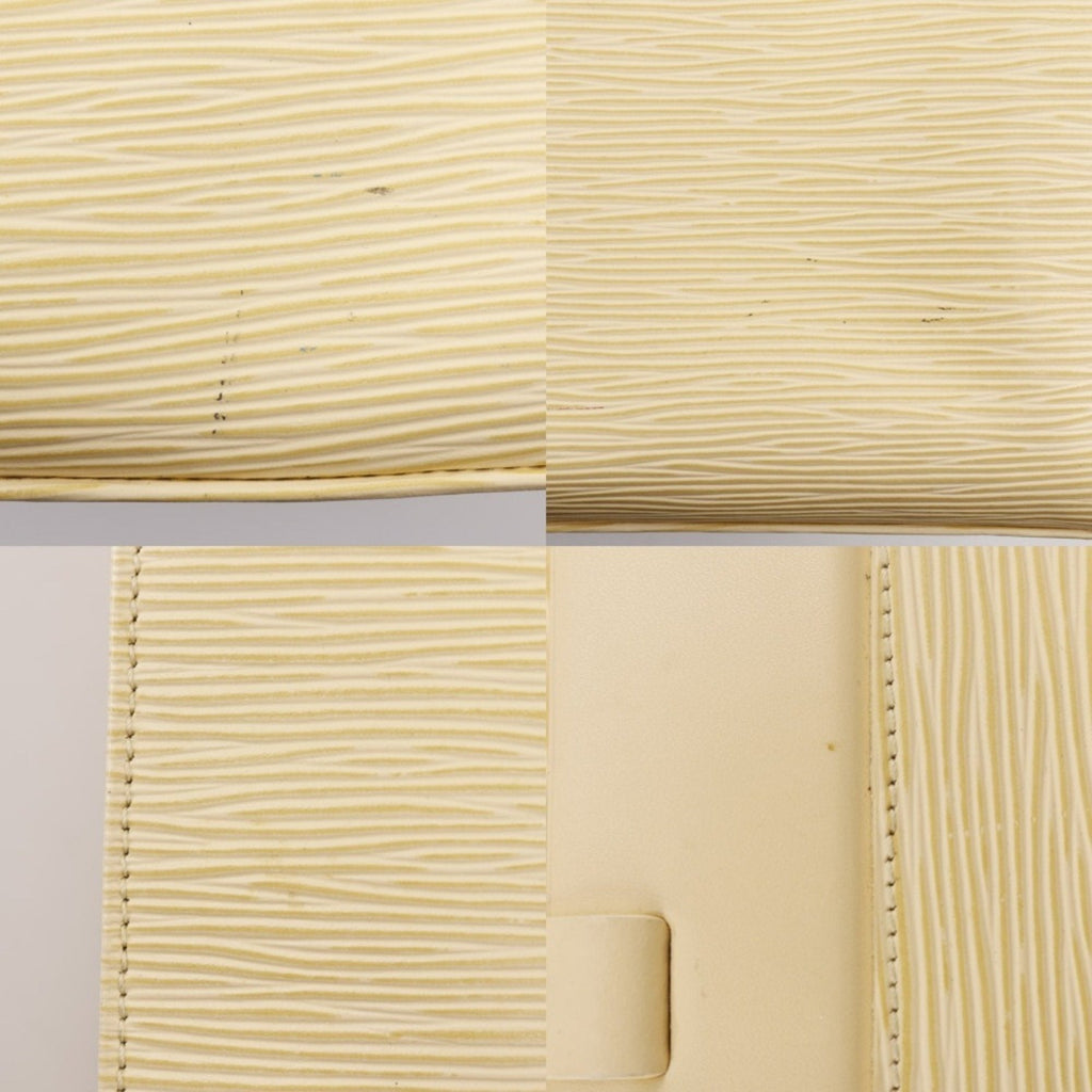 Louis Vuitton Cream Epi Leather Tote Bag