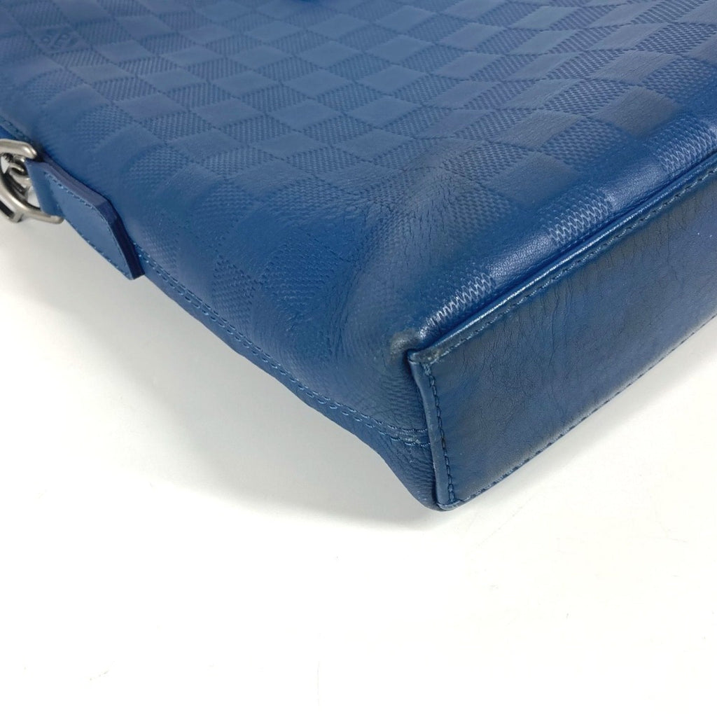 Louis Vuitton Damier Infini Blue Damier Infini Briefcase Handbag