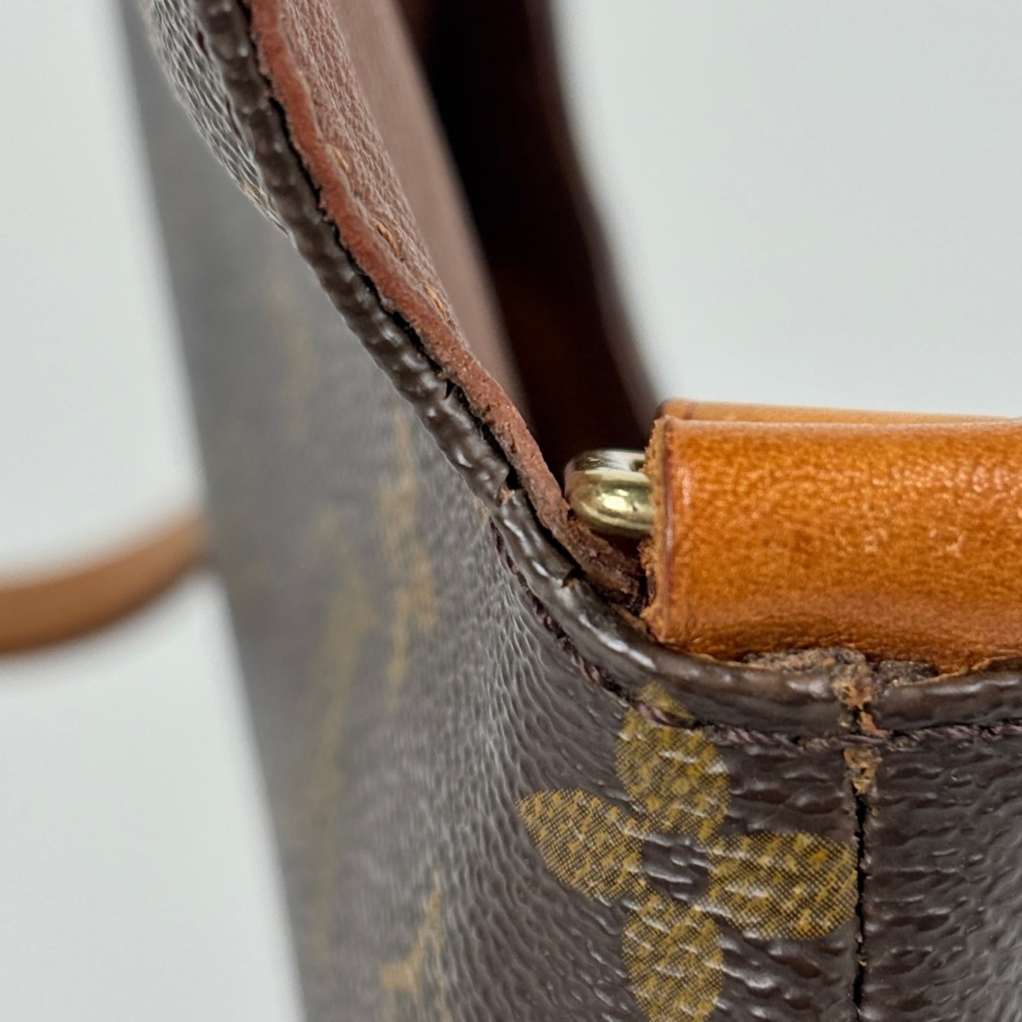 Louis Vuitton Brown Monogram Shoulder Bag