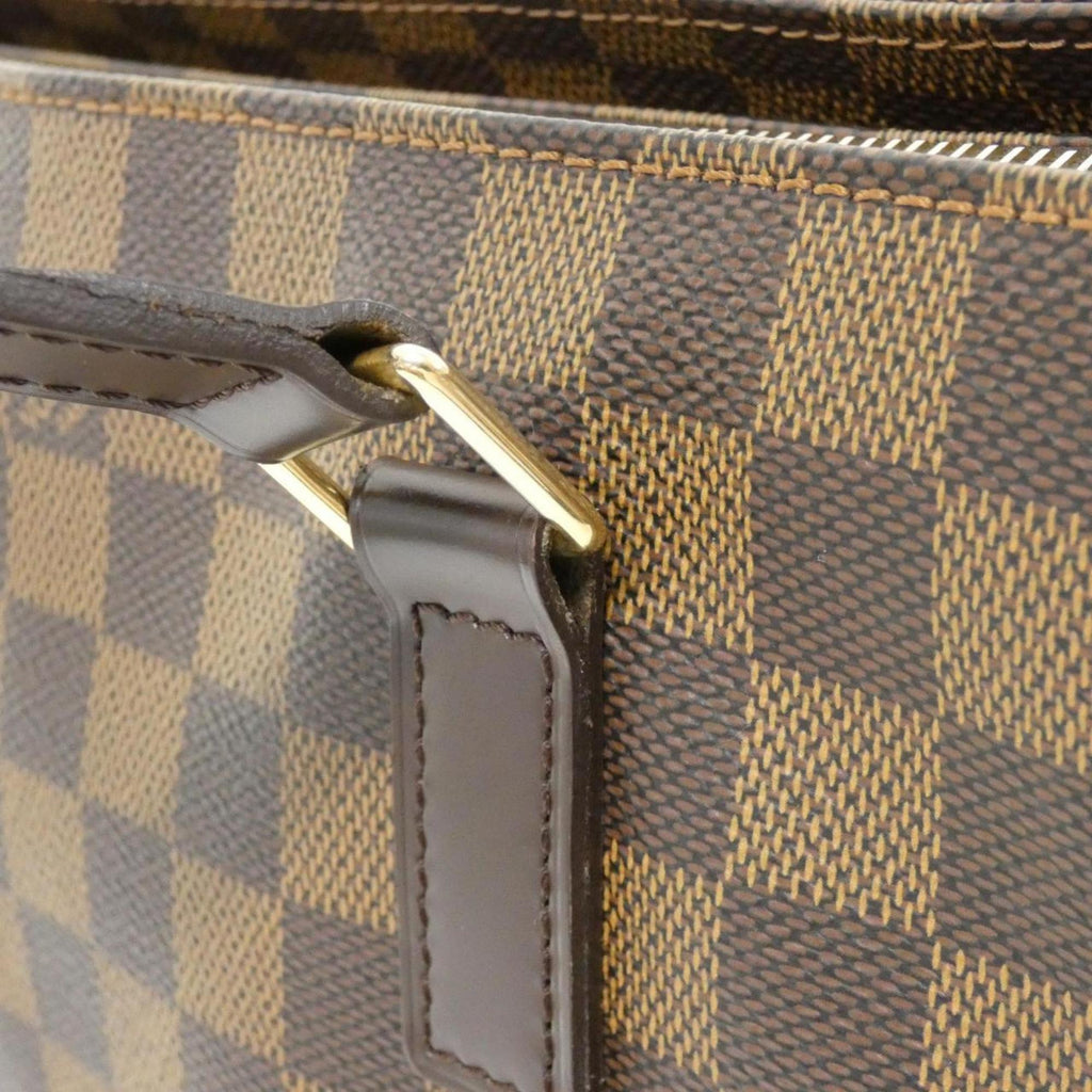 Louis Vuitton Ebene Coated Canvas Handbag