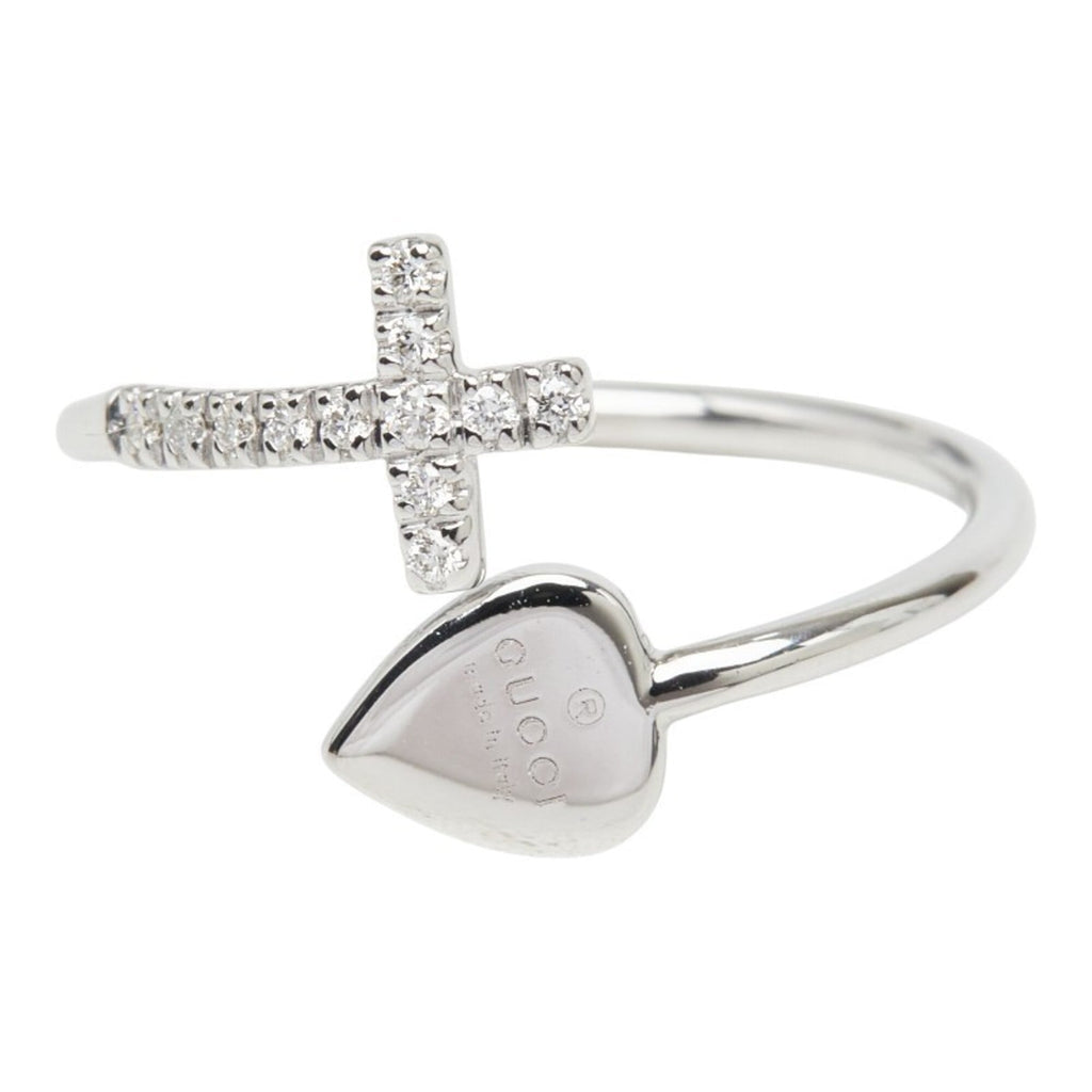 Gucci White Gold (18K) Band Ring (Pre-Owned)