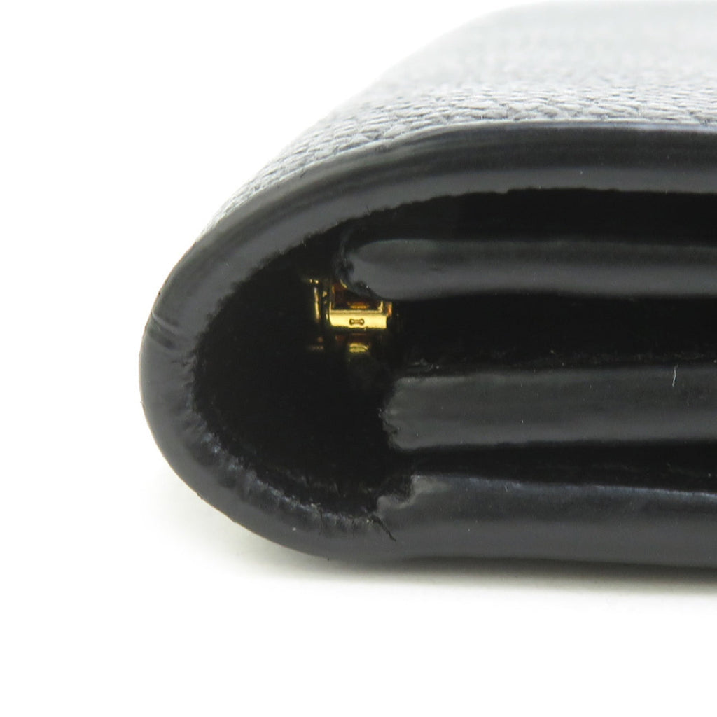 Balenciaga Black Leather Long Wallet (Bi-Fold)