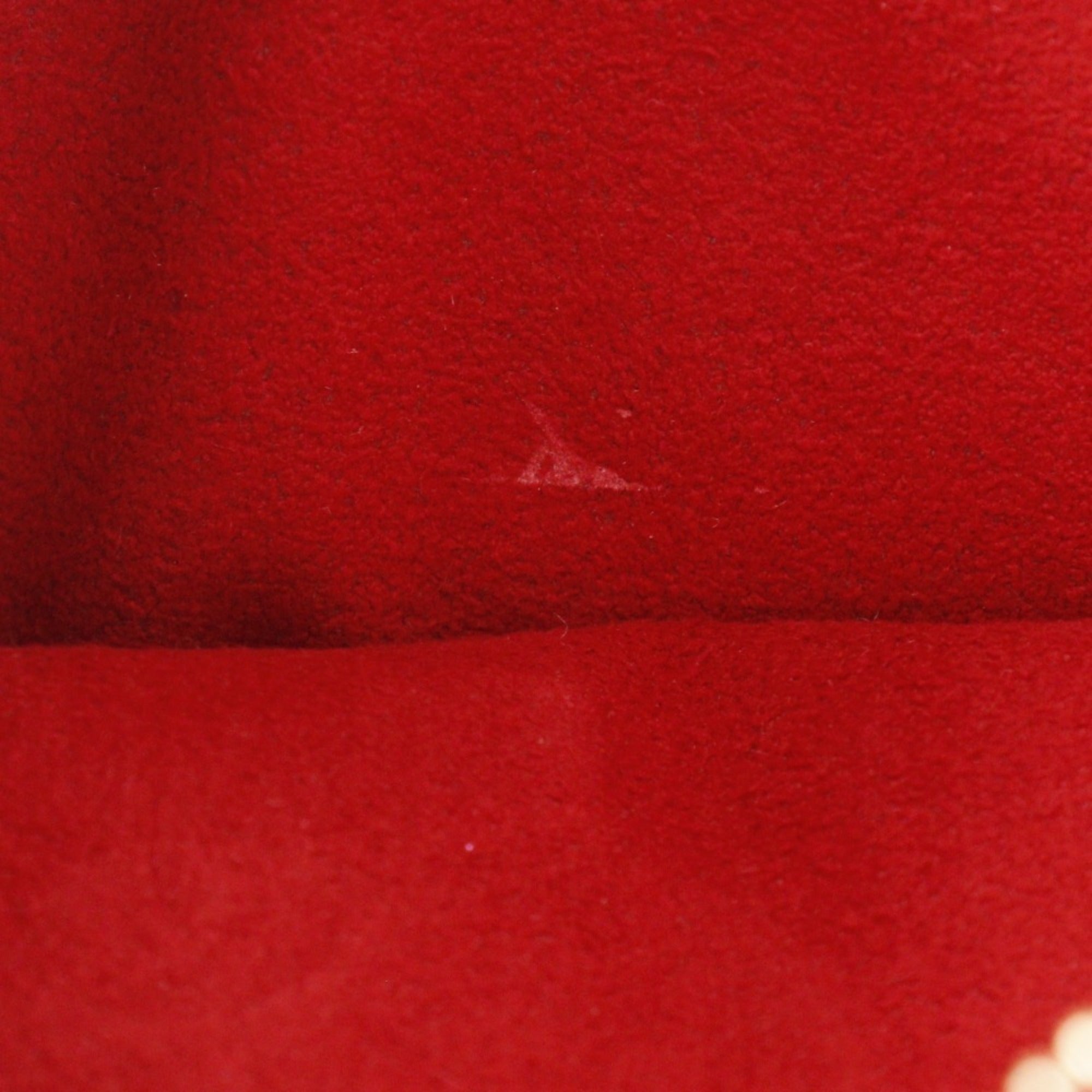 Louis Vuitton Monogram Brown Cerise Red Color Monogram Shoulder Bag