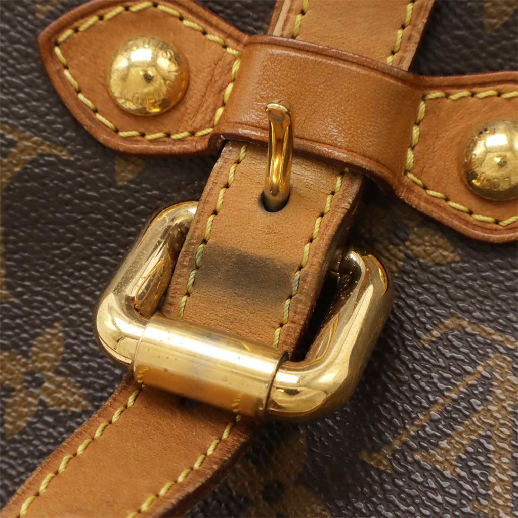 Louis Vuitton Brown Monogram Canvas Shoulder Bag Tote Bag