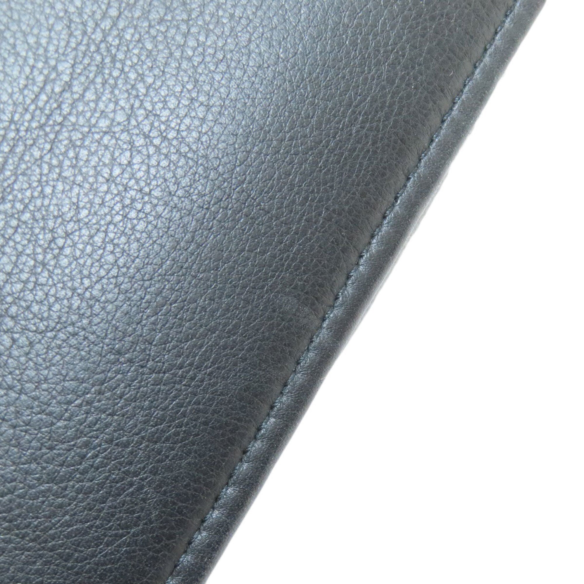 Balenciaga Black Leather Hand