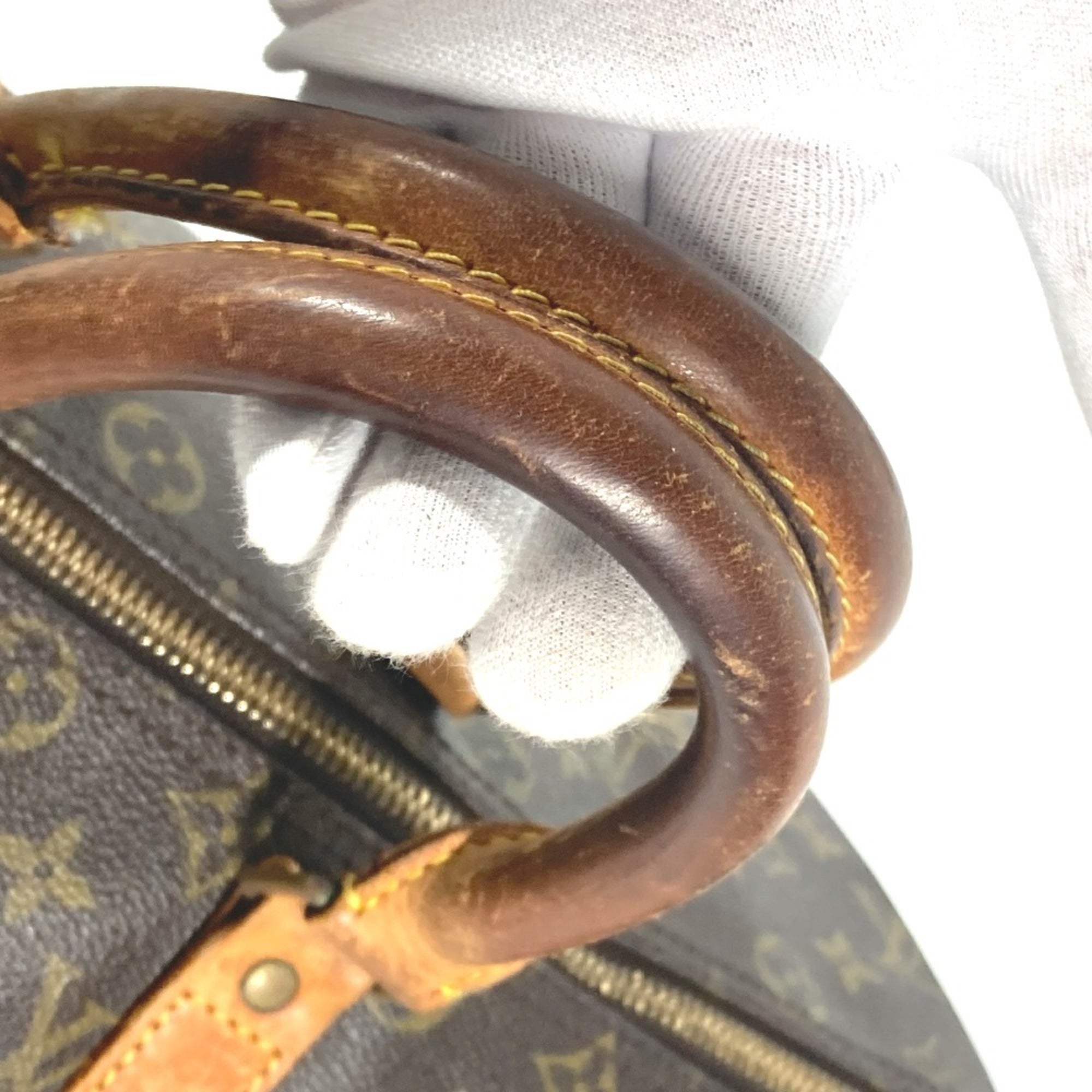 Louis Vuitton Brown Monogram Boston Bag