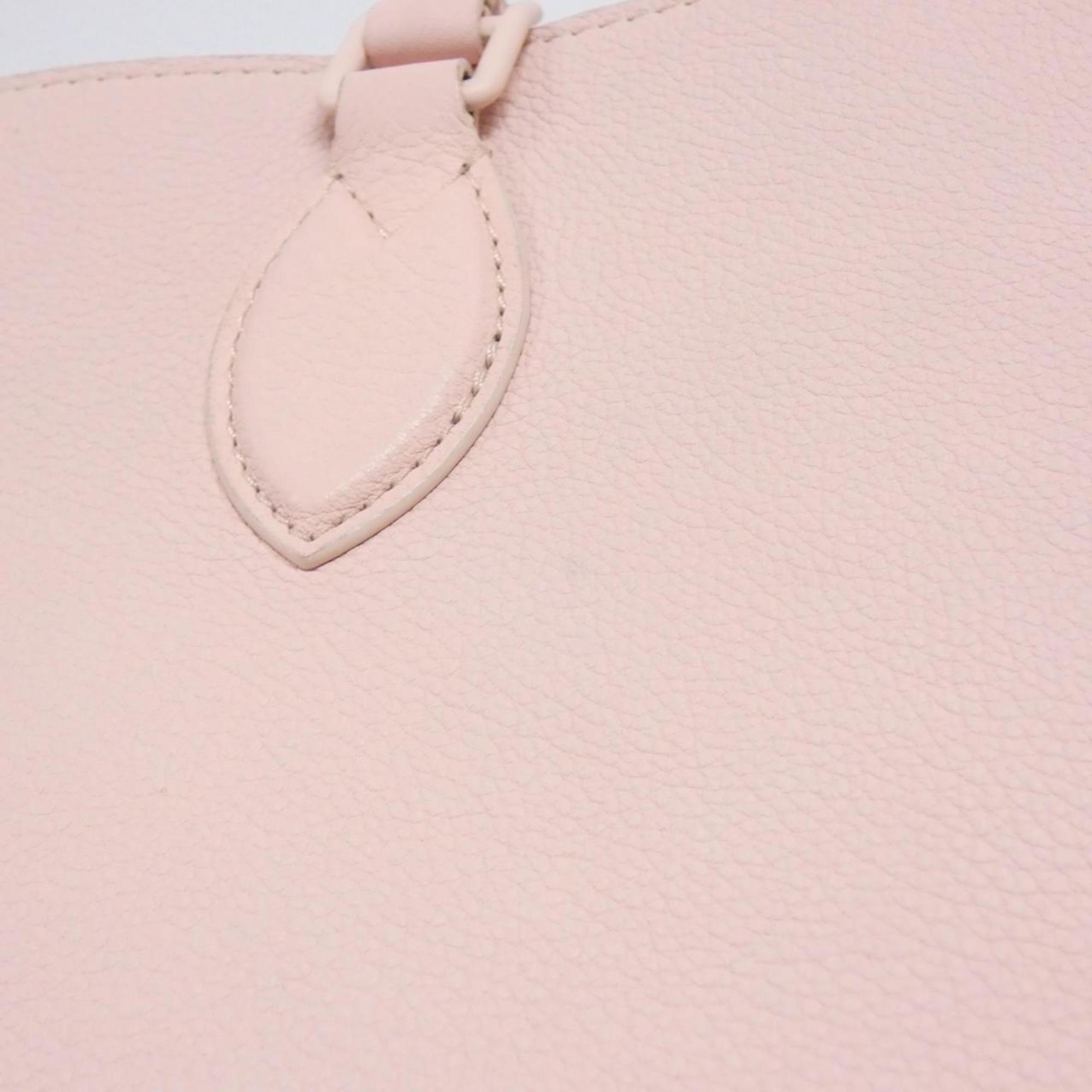 Louis Vuitton Pink Rose Leather Handbag
