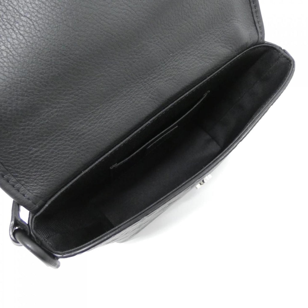 Louis Vuitton Black Leather Shoulder Bag