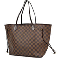 Louis Vuitton Brown Damier Canvas Shoulder Bag Tote Bag