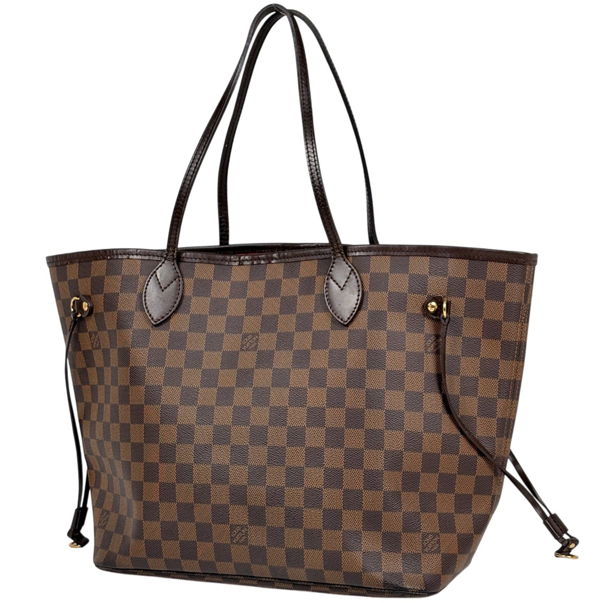 Louis Vuitton Brown Damier Canvas Shoulder Bag Tote Bag
