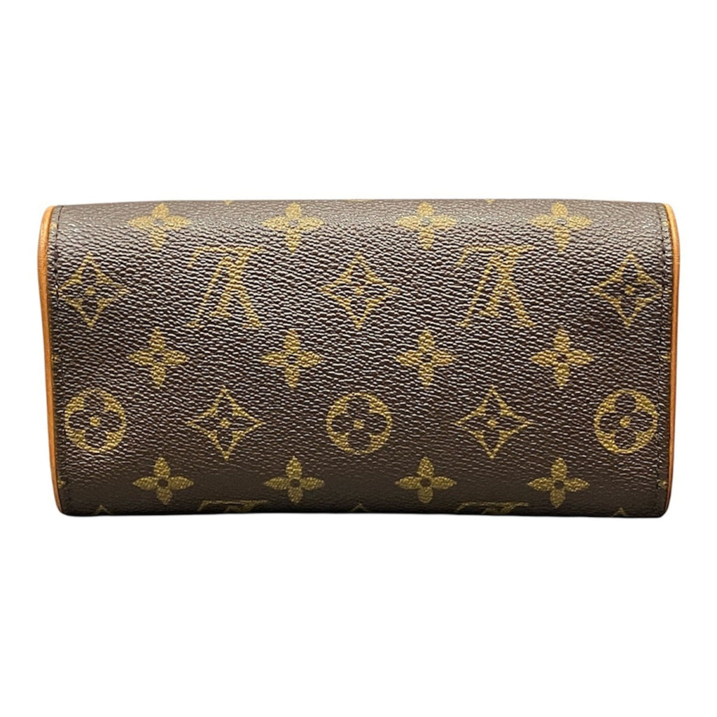 Louis Vuitton Brown Pvc Pochette Shoulder Bag