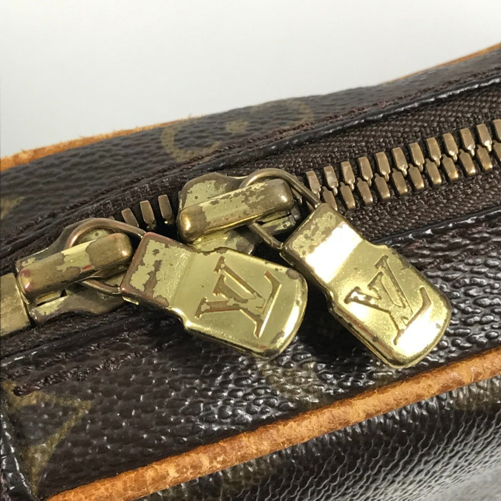 Louis Vuitton Brown Monogram Pochette Shoulder Bag Sling Bag