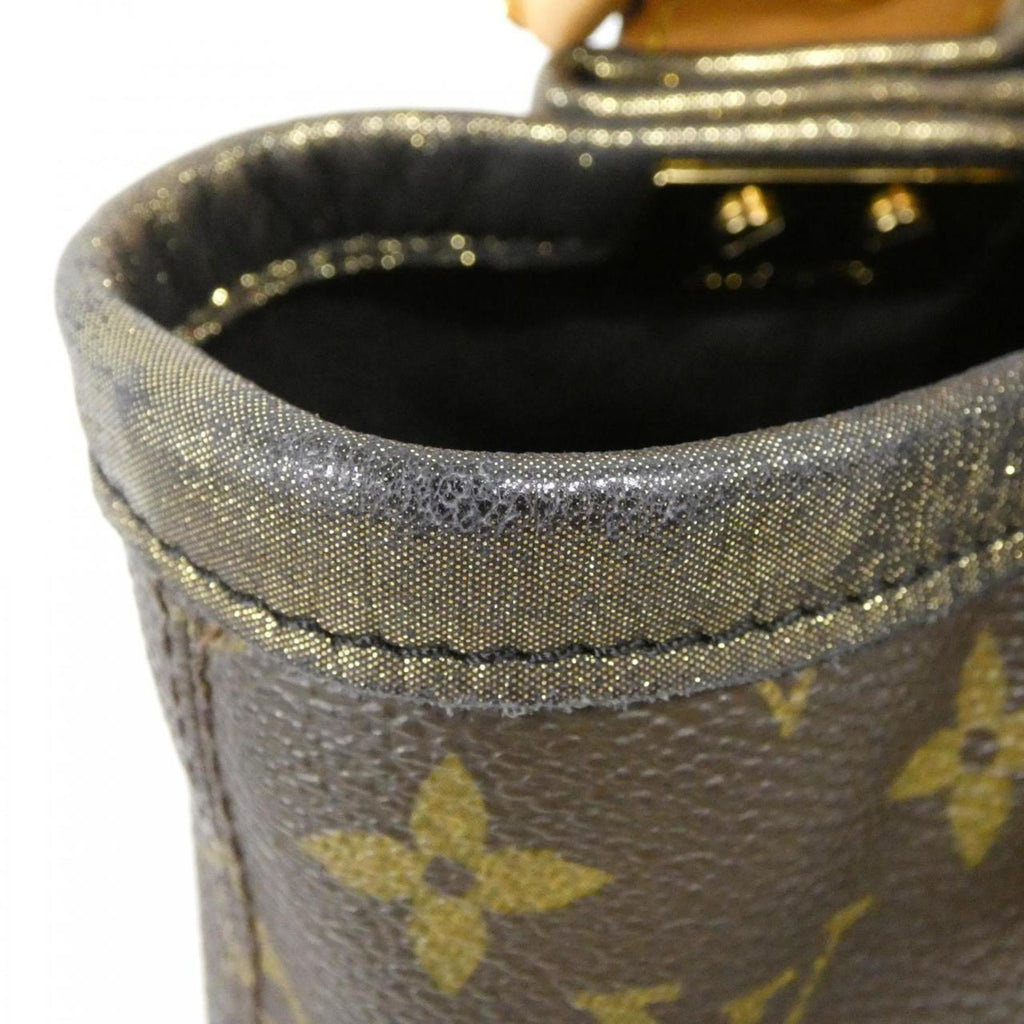 Louis Vuitton Marron Coated Canvas Handbag