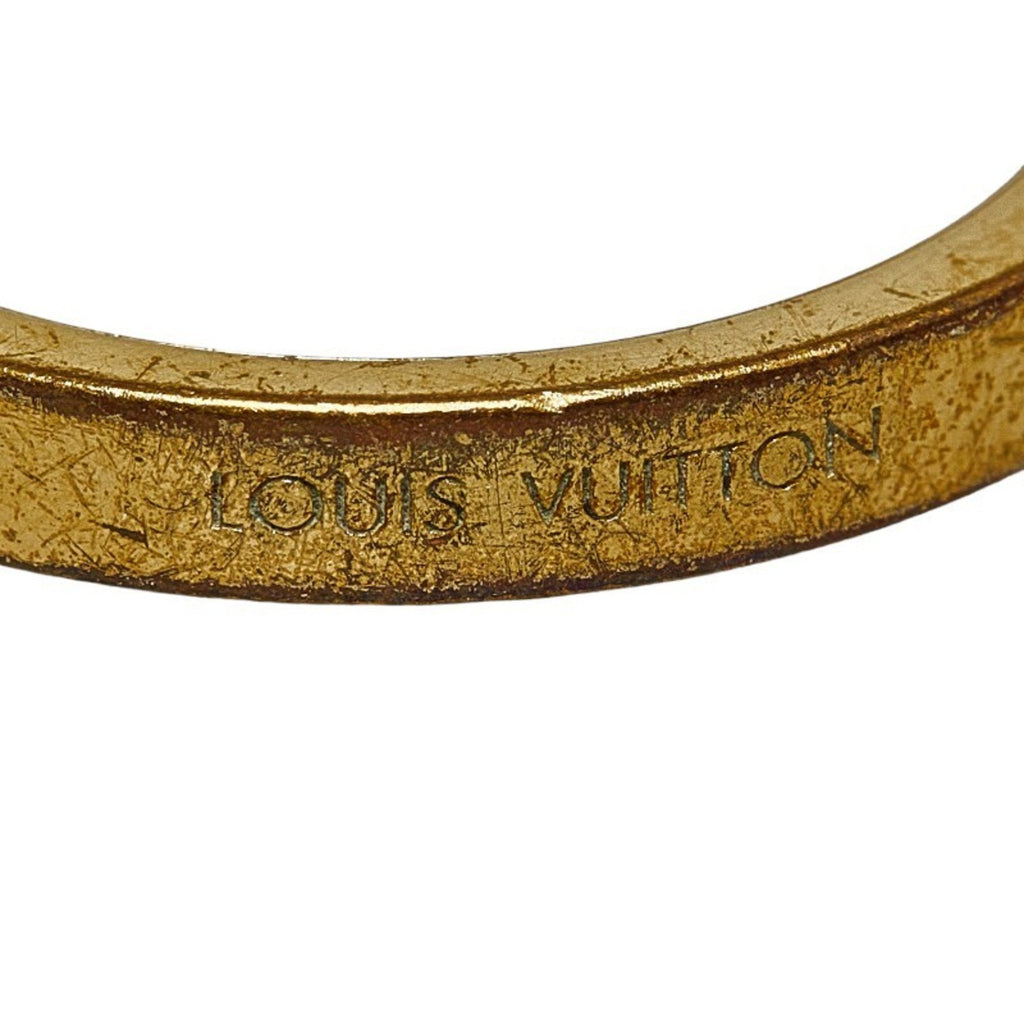 Louis Vuitton Gold Gold Plating Band Ring