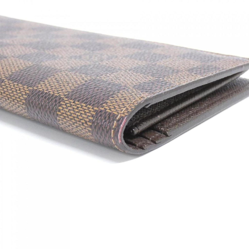 Louis Vuitton Brown Coated Canvas Long Wallet