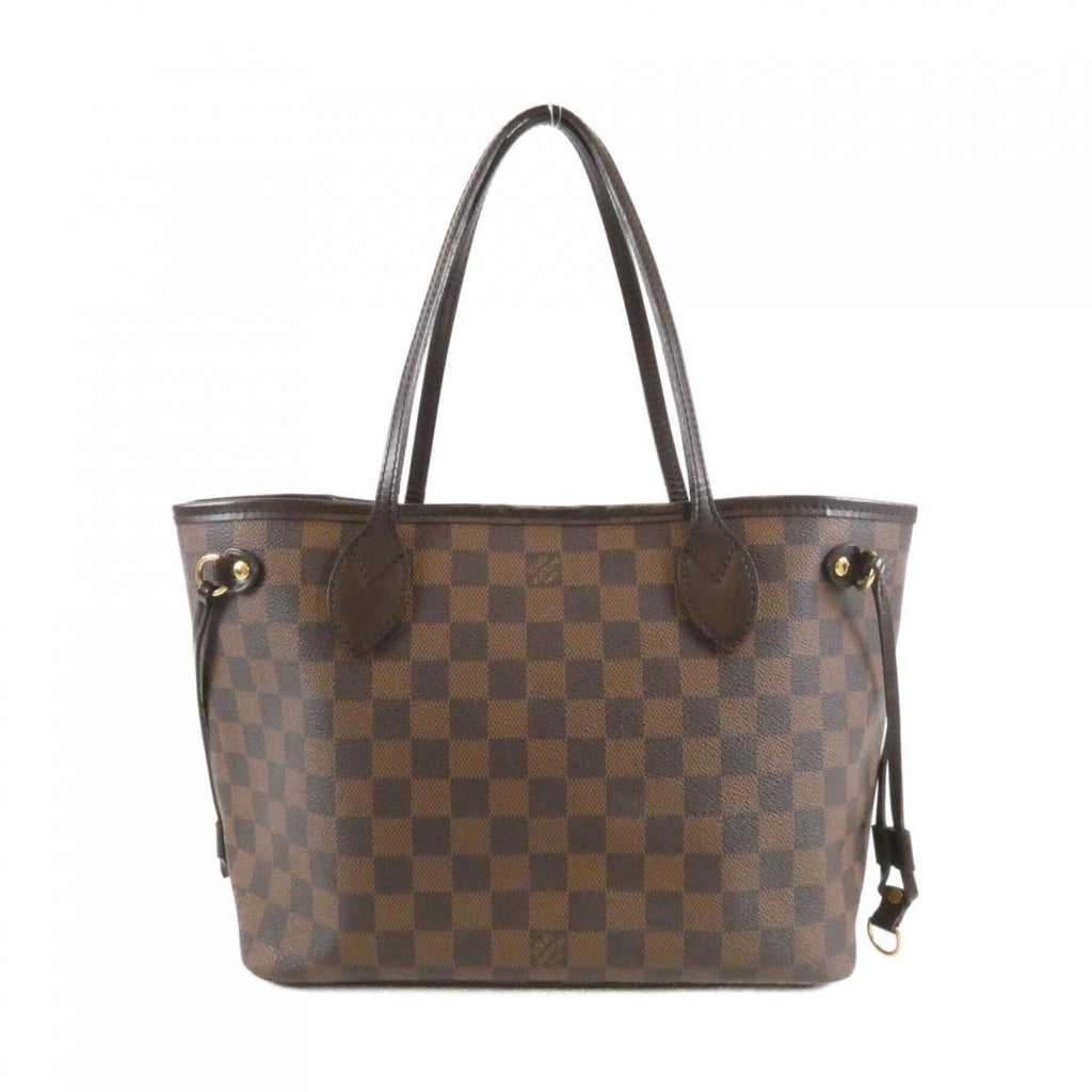 Louis Vuitton Brown Coated Canvas Handbag