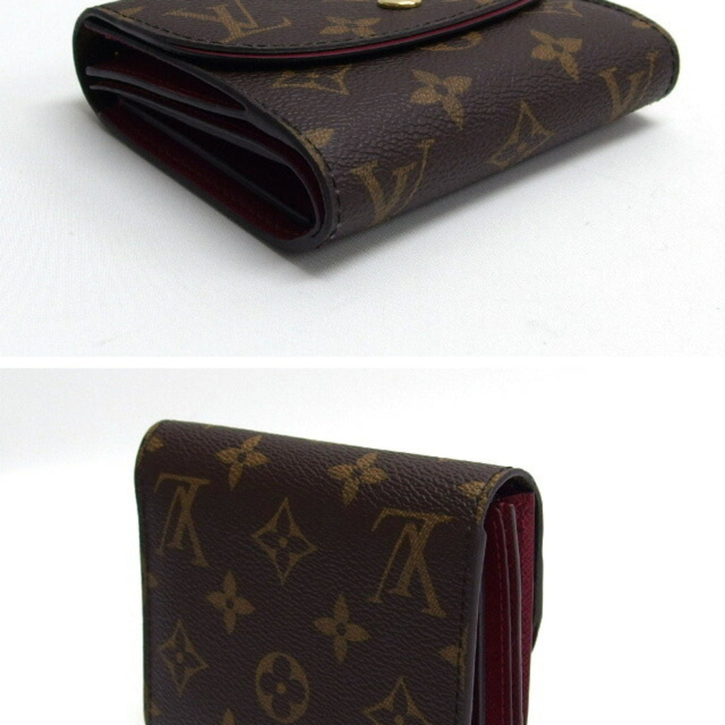 Louis Vuitton Monogram Fuchsia Pink Monogram Monogram Wallet (Tri-Fold)