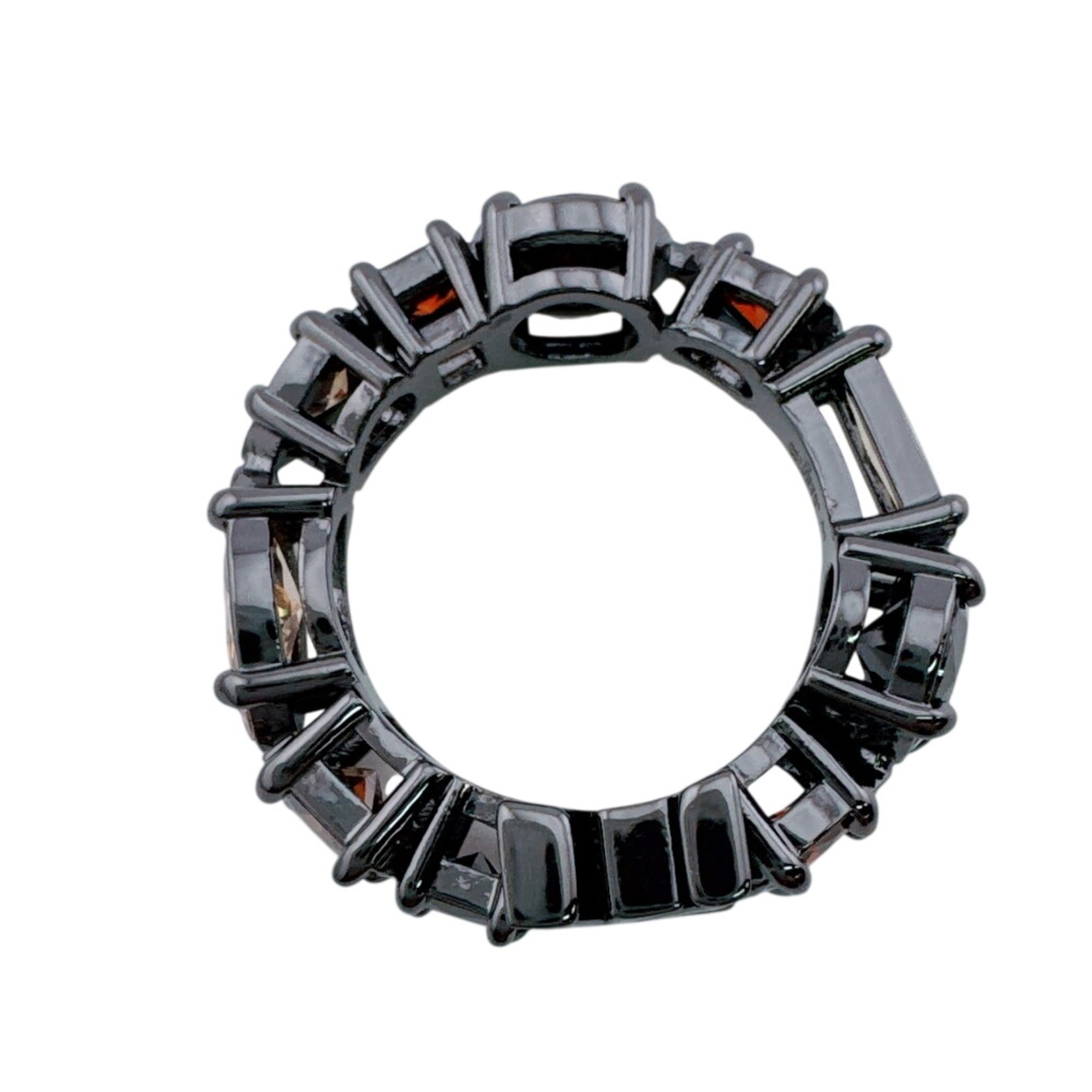 Louis Vuitton Black Metal Band Ring