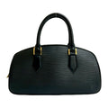 Louis Vuitton Black Epi Leather Boston Bag Handbag