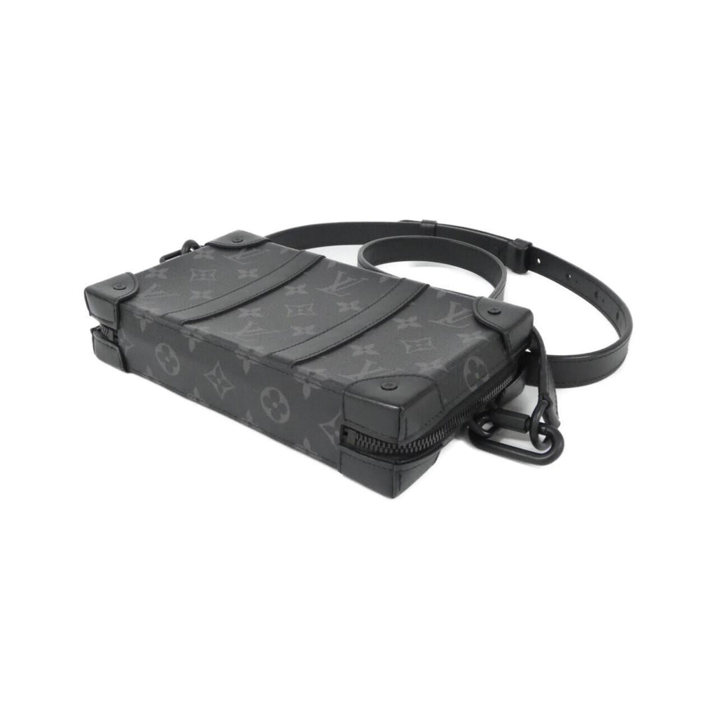 Louis Vuitton Black Coated Canvas Shoulder Bag