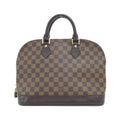 Louis Vuitton Brown Coated Canvas Handbag
