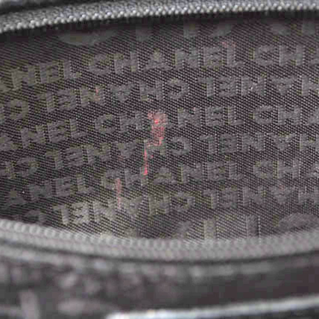 Chanel Black Patent Leather Tote Bag