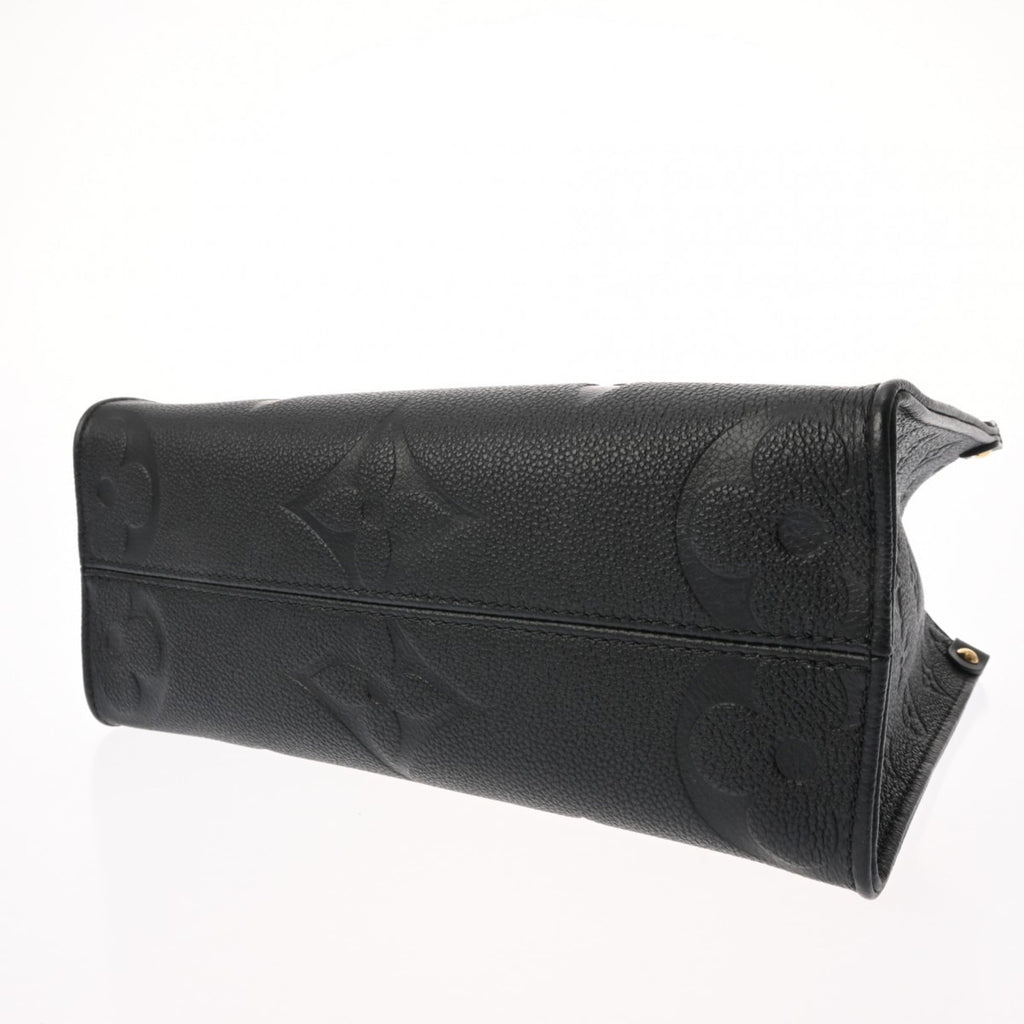 Louis Vuitton Noir Leather Handbag