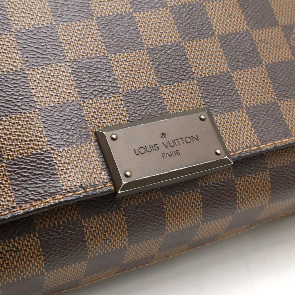 Louis Vuitton Brown Damier Canvas Pvc Shoulder Bag
