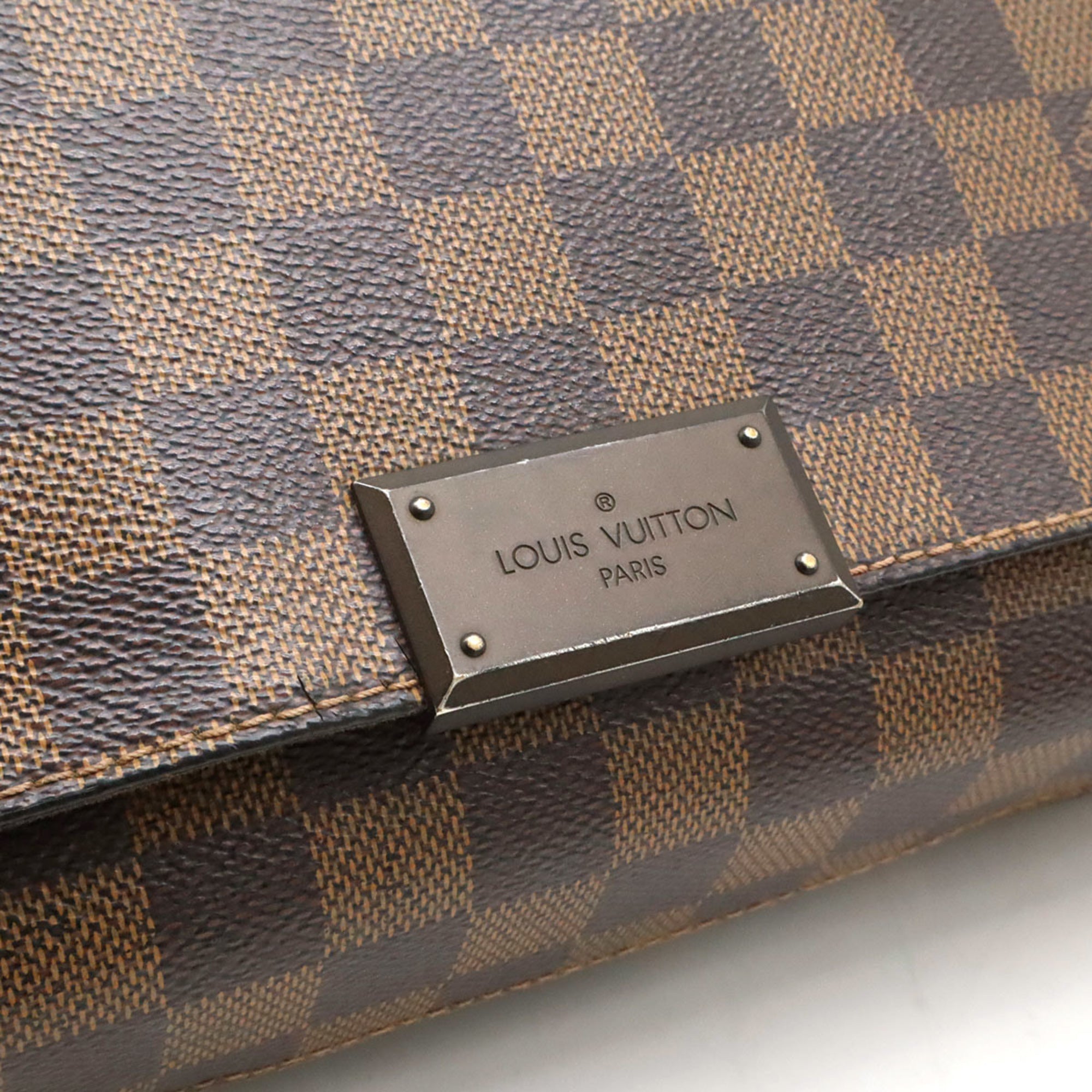 Louis Vuitton Brown Damier Canvas Pvc Shoulder Bag