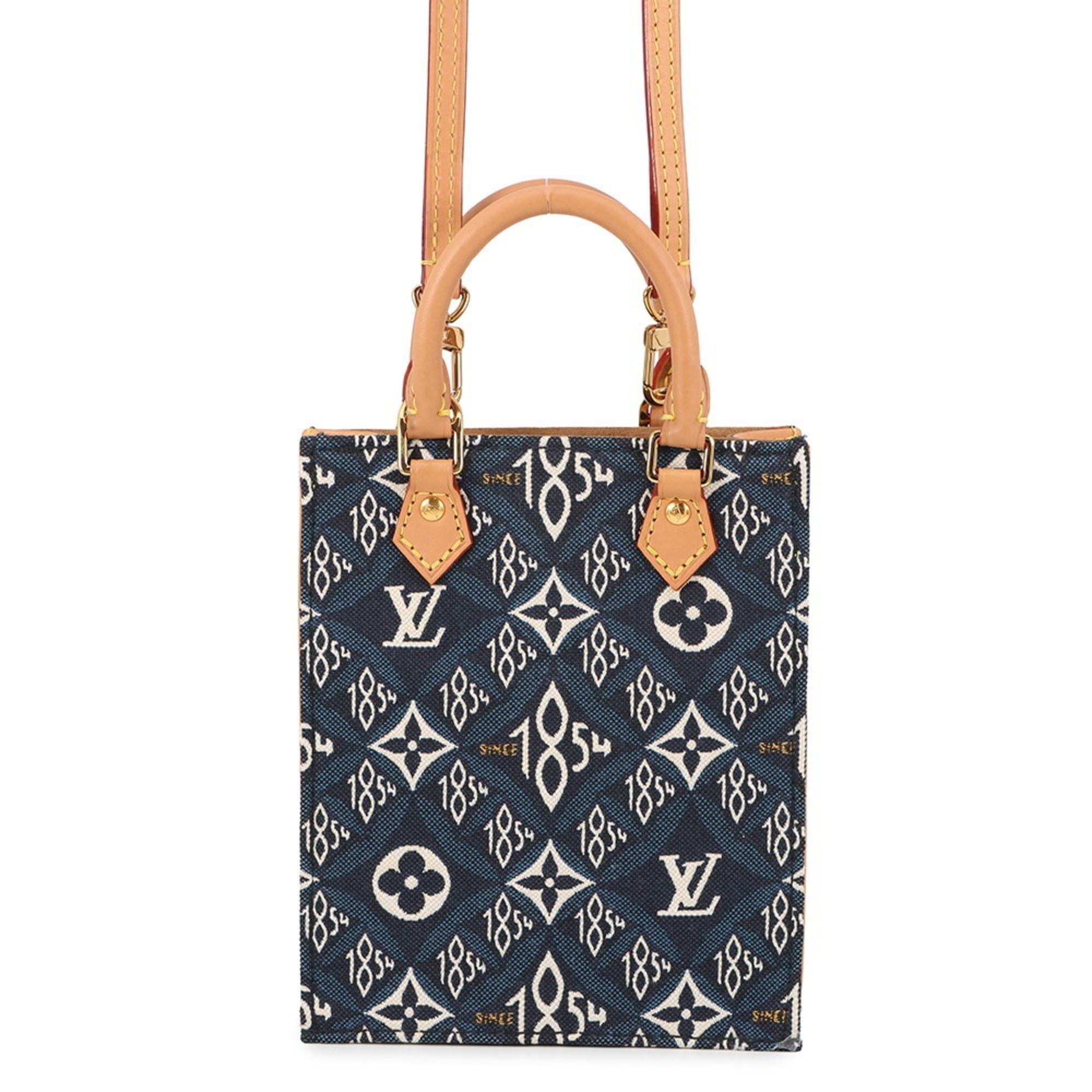 Louis Vuitton Blue Monogram Jacquard Handbag Shoulder Bag