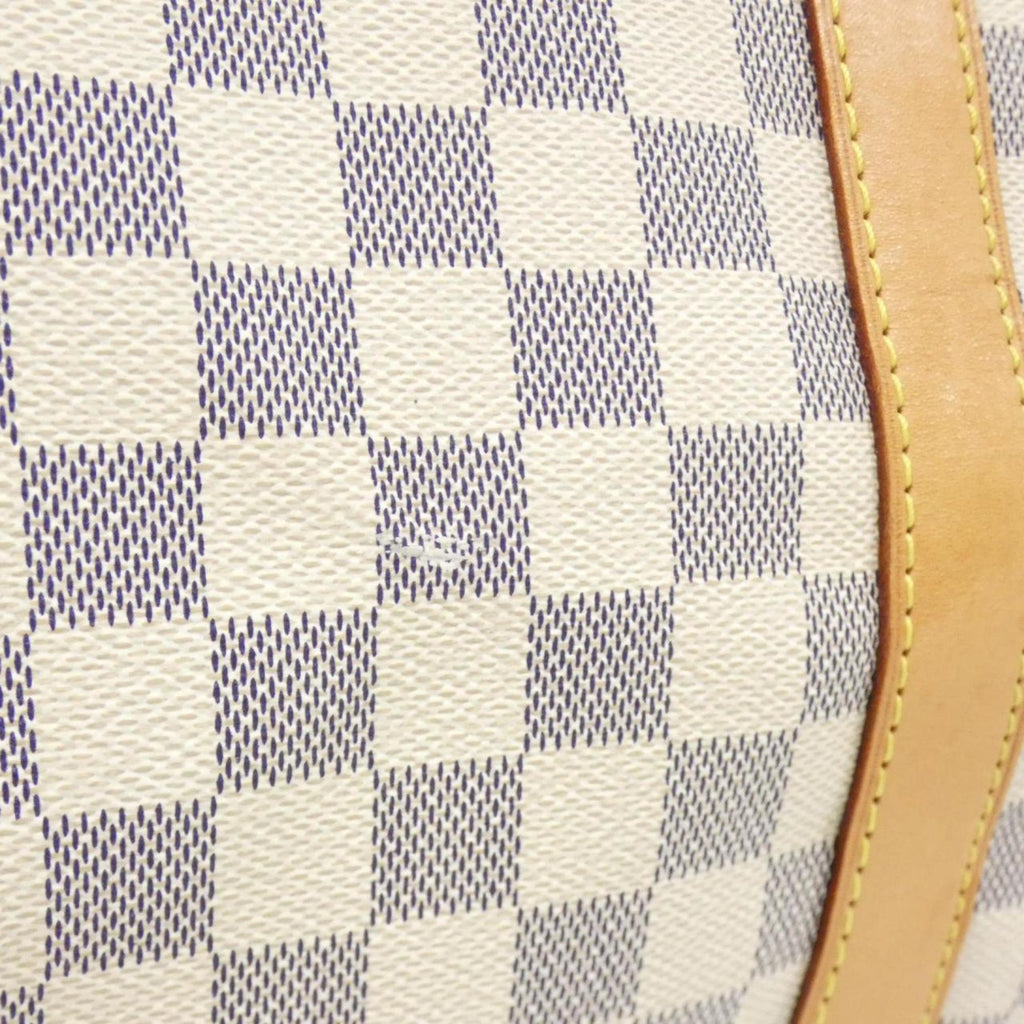 Louis Vuitton Azur Coated Canvas Boston Bag