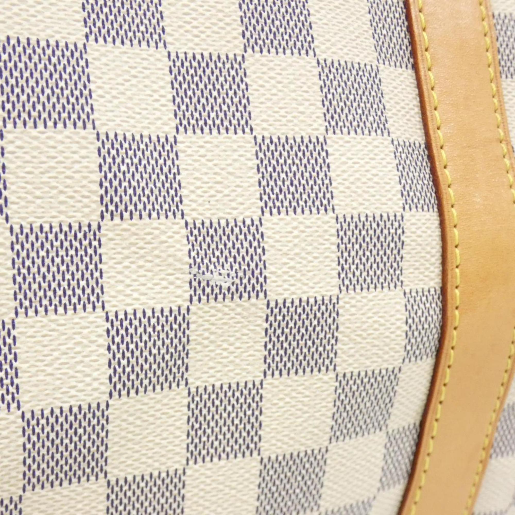 Louis Vuitton Azur Coated Canvas Boston Bag