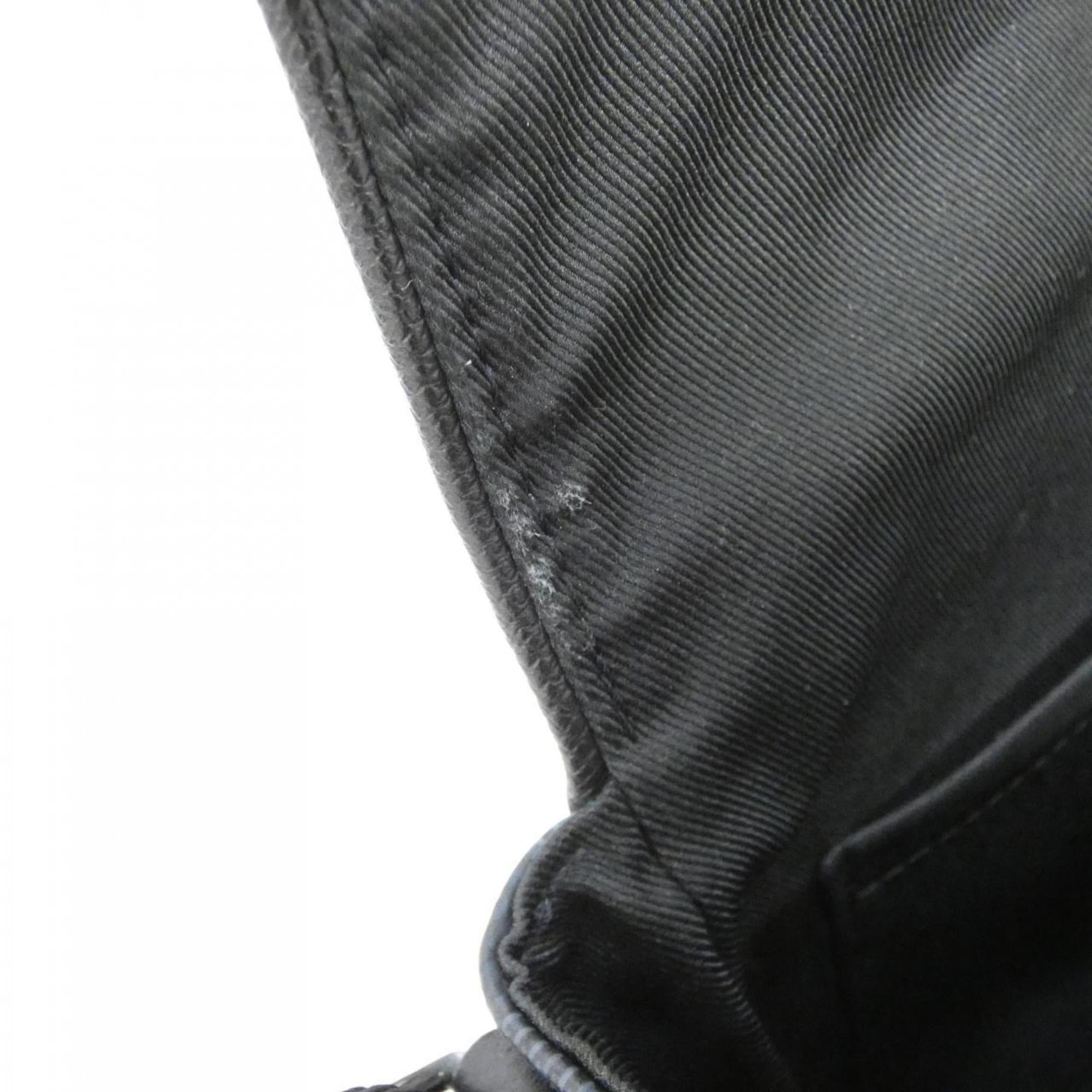 Louis Vuitton Black Cobalt Coated Canvas Shoulder Bag