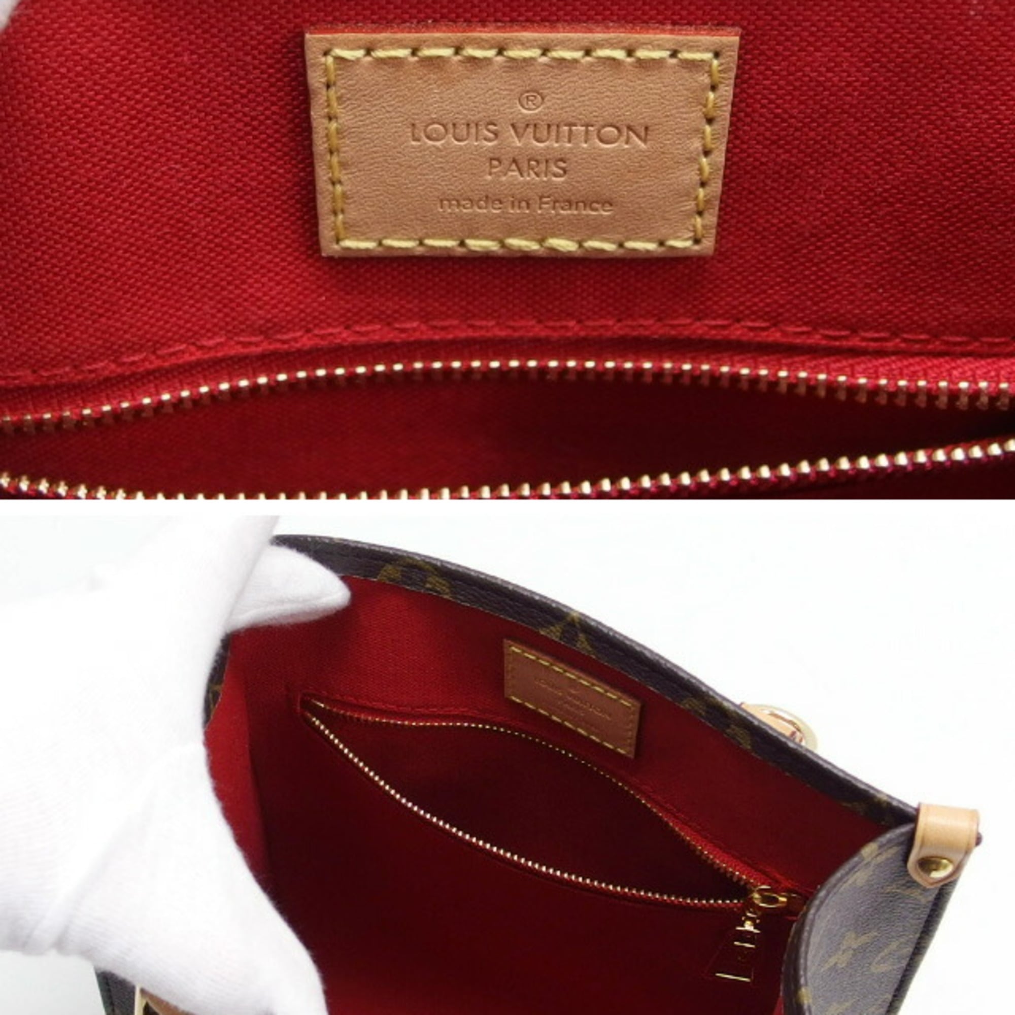 Louis Vuitton Brown Monogram Canvas Handbag Shoulder Bag