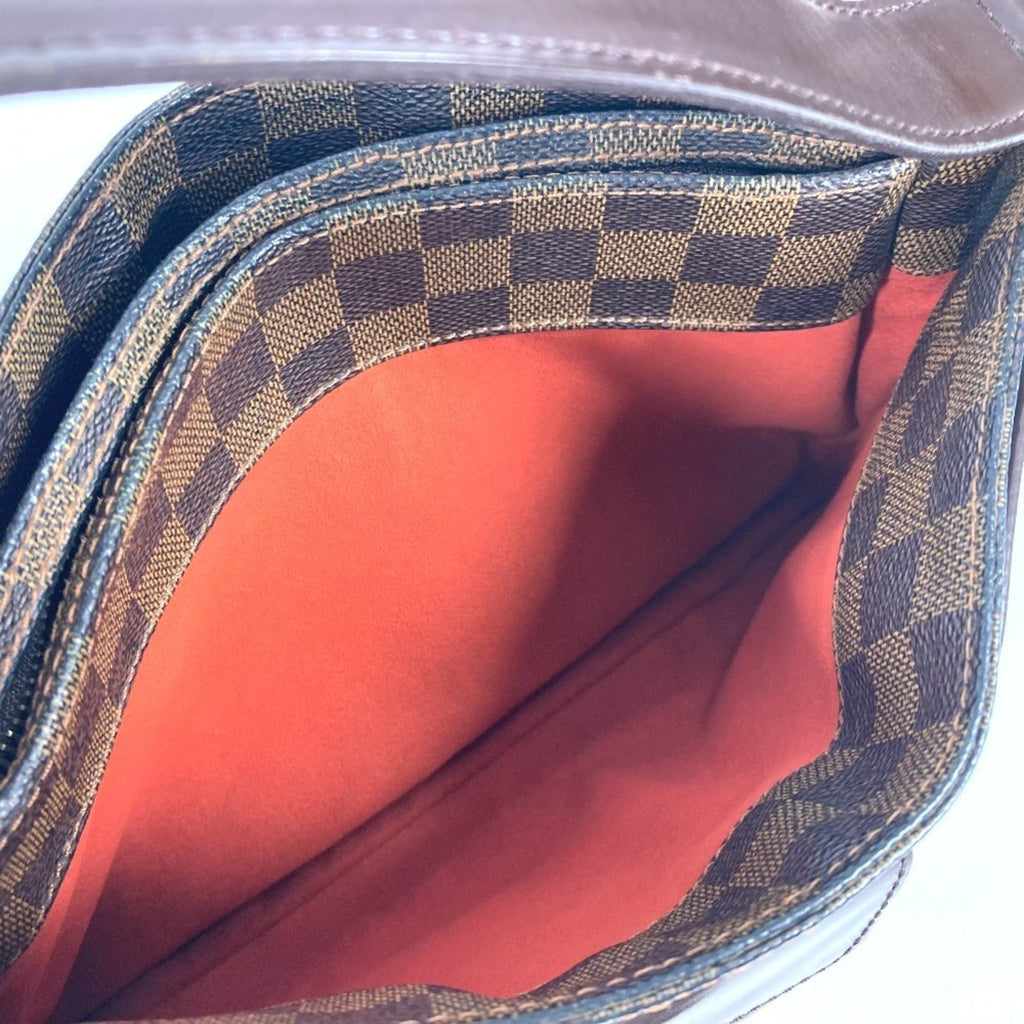 Louis Vuitton Brown Ebene Damier Canvas Shoulder Bag