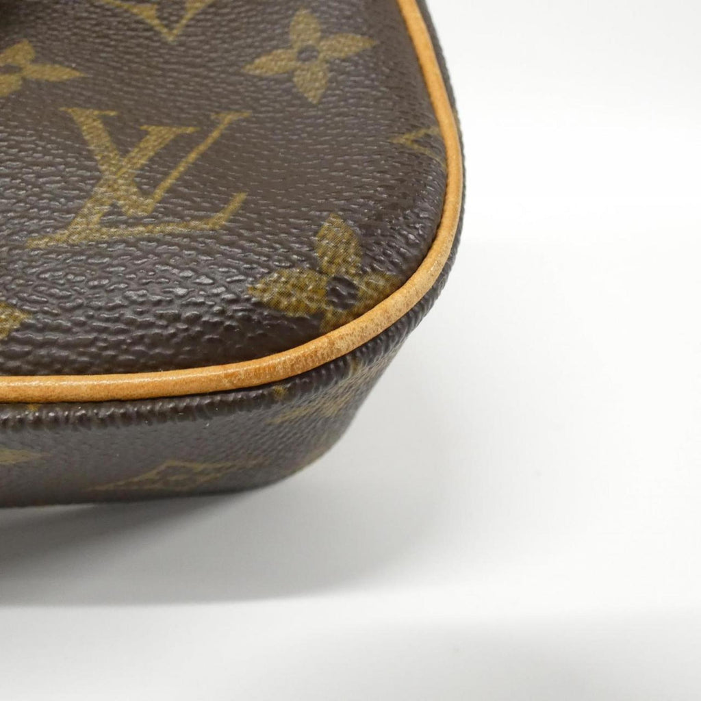 Louis Vuitton Marron Coated Canvas Backpack