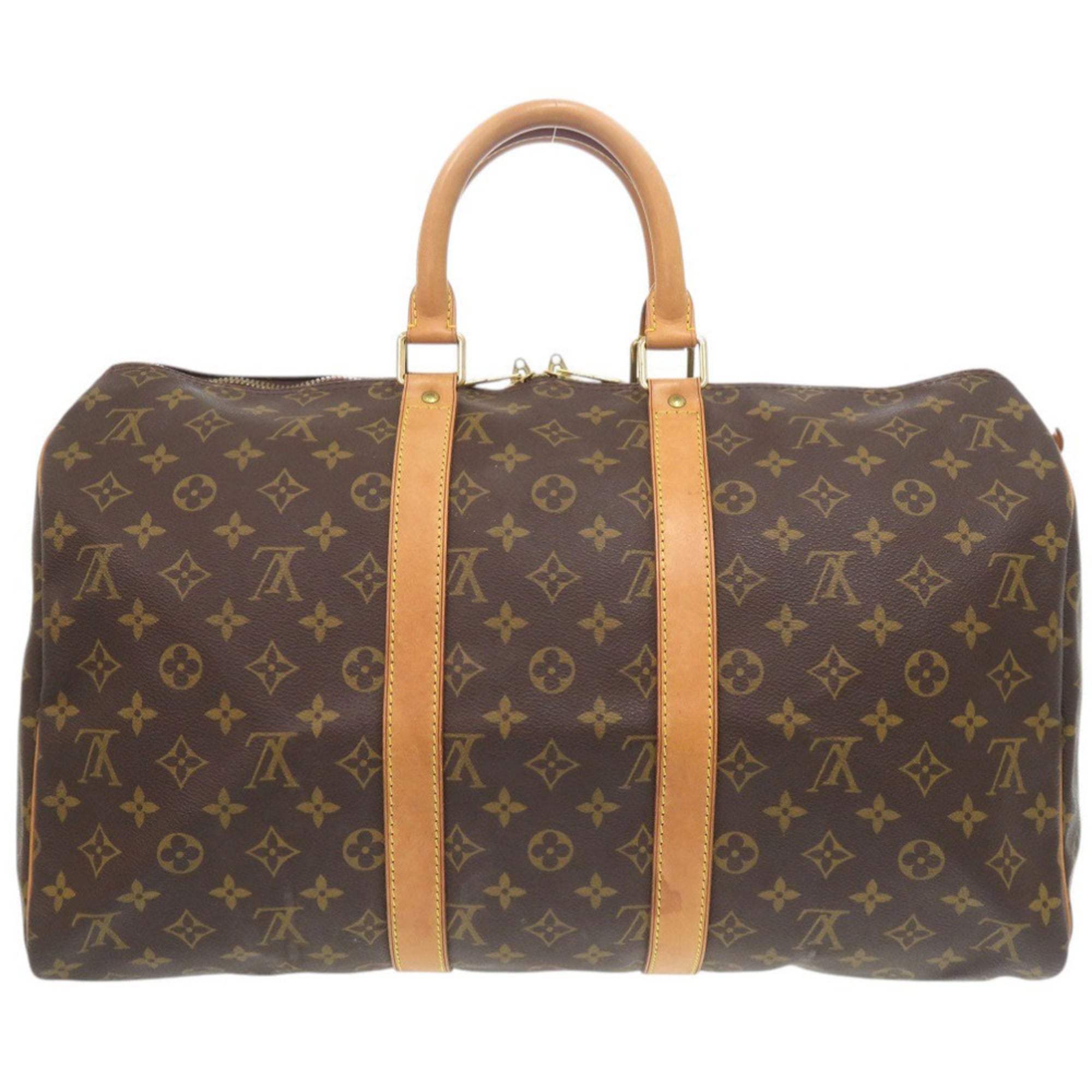 Louis Vuitton Brown Monogram Monogram Boston Bag