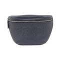 Fendi Dark Blue Leather Shoulder Bag