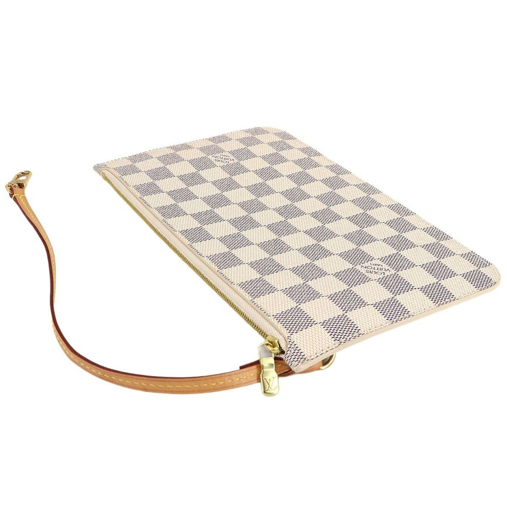 Louis Vuitton Beige Damier Azur Damier Azur Pouch