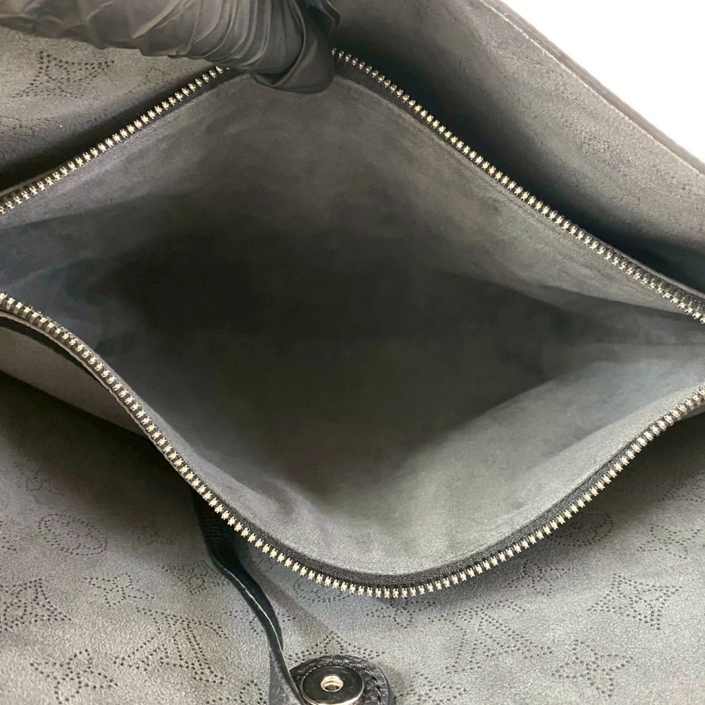 Louis Vuitton Black Leather Shoulder Bag