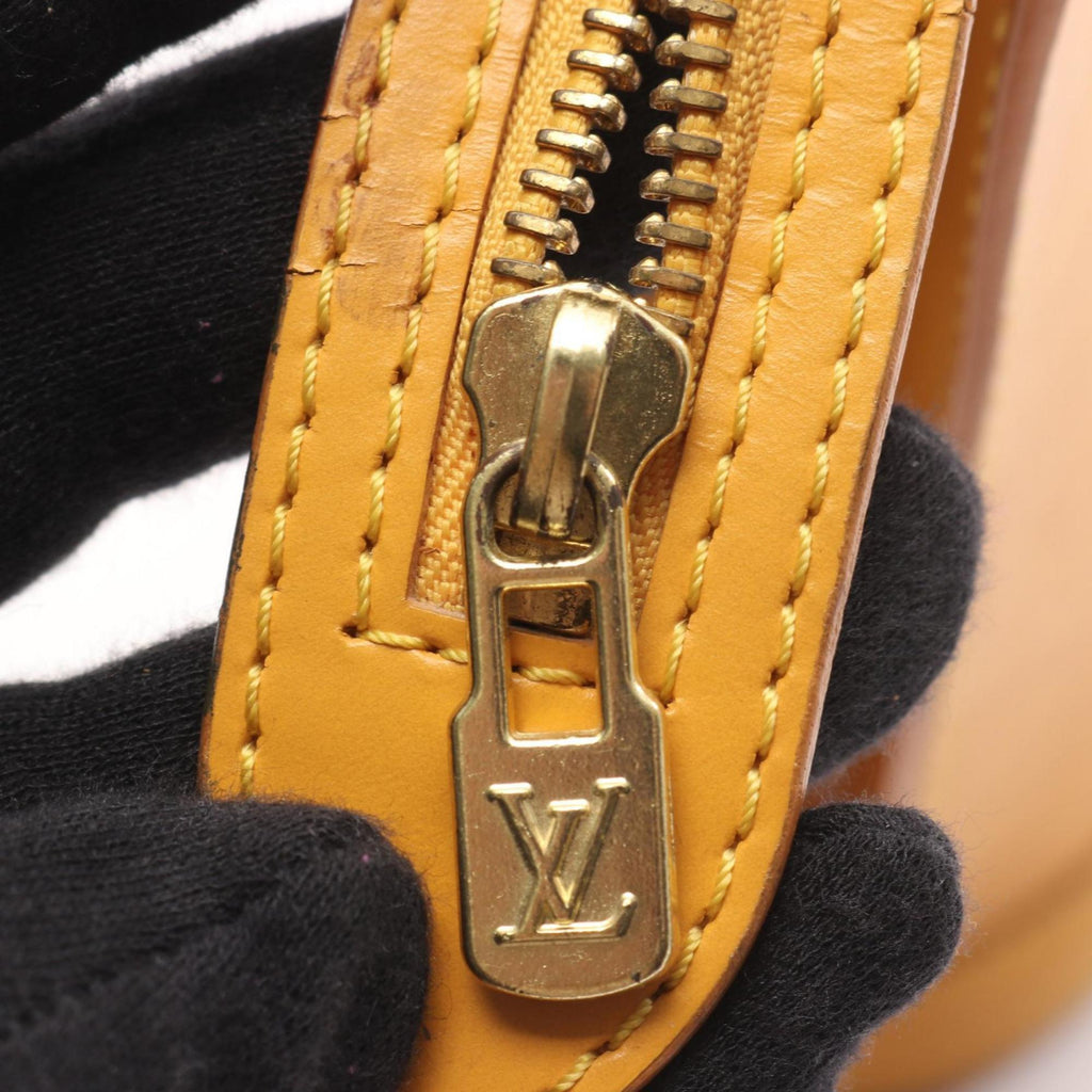 Louis Vuitton Yellow Epi Leather Handbag