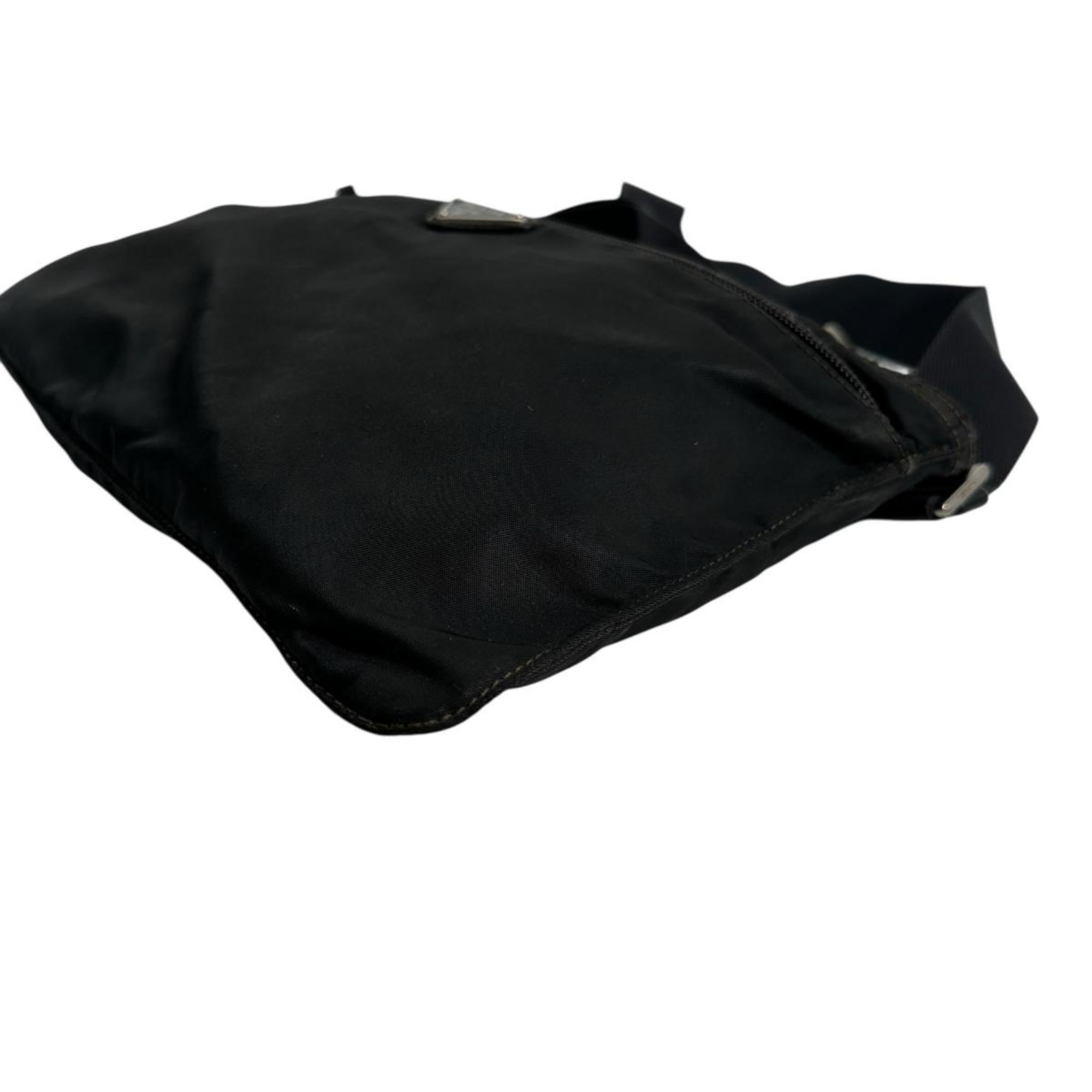 Prada Black Nylon Shoulder Bag Sling Bag